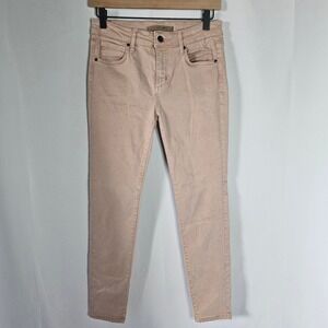 JOE'S Jeans Size 26 Peach Blush Pink‎ Skinny Ankle Denim Jeans Ballet Slipper
